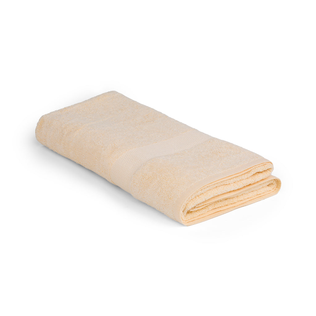 Turkish Bamboo Bath Towel - Butter Cream