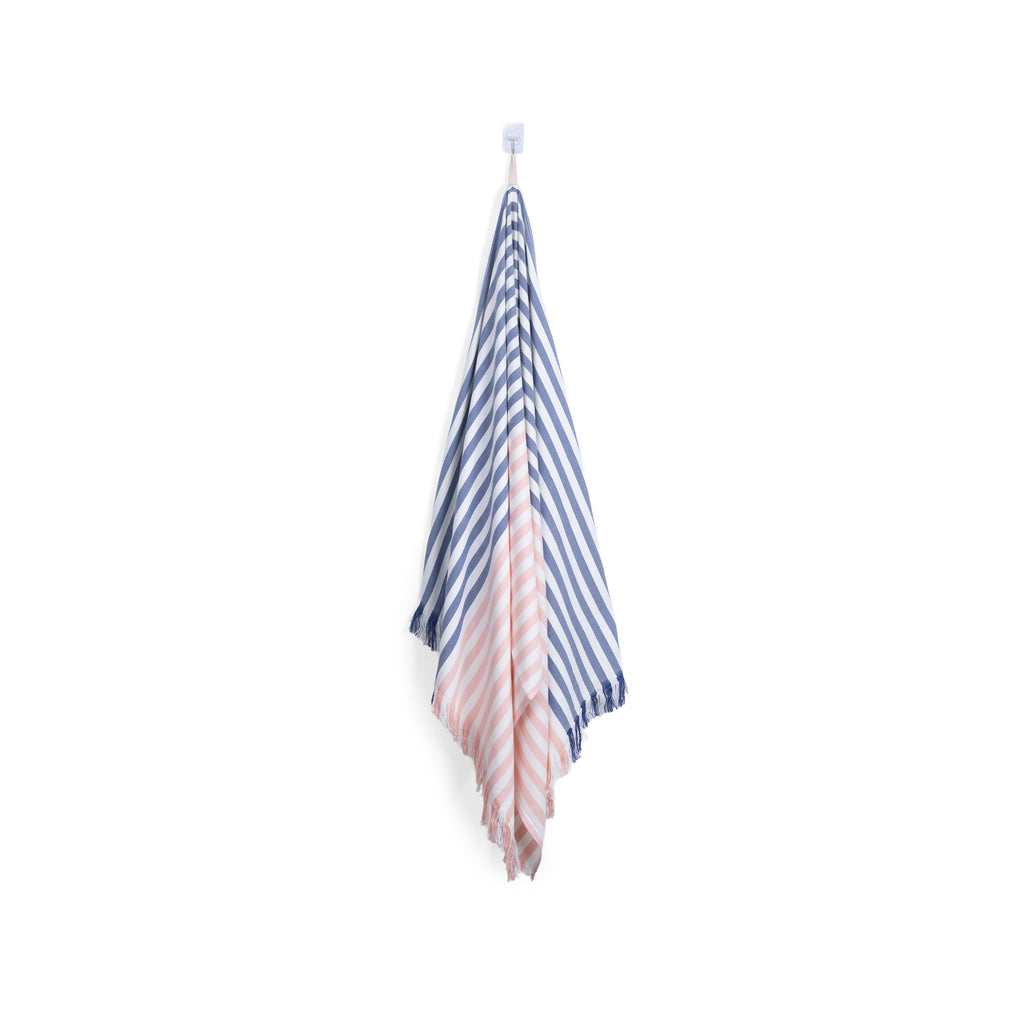 100% Bamboo Checks Bath Towel - Multi Stripe - BP