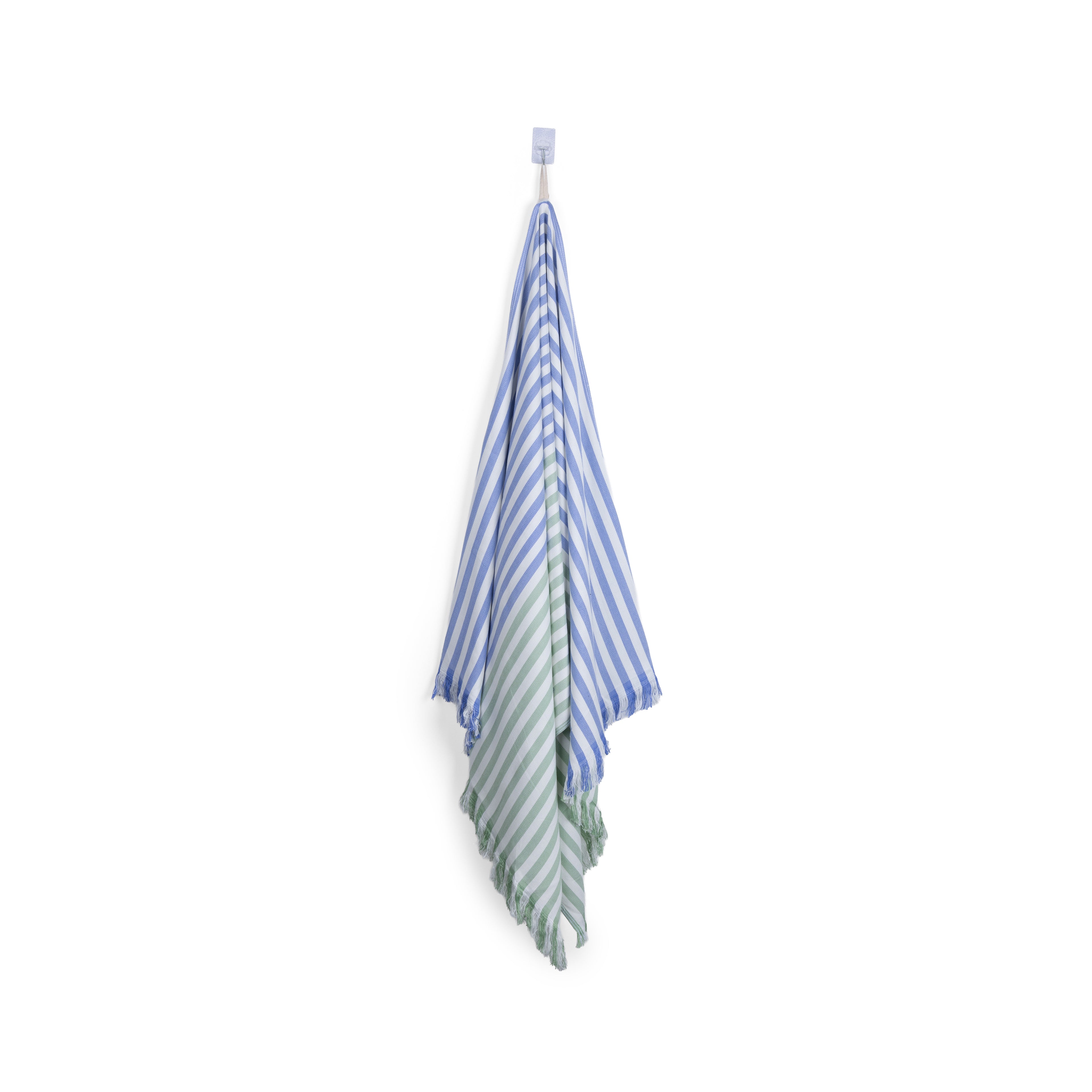 100% Bamboo Checks Bath Towel - Multi Stripe - BG