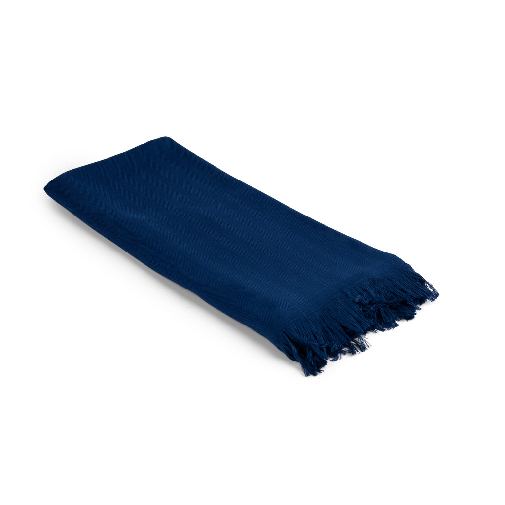 100% Bamboo Solid Bath Towel - Imperial Blue