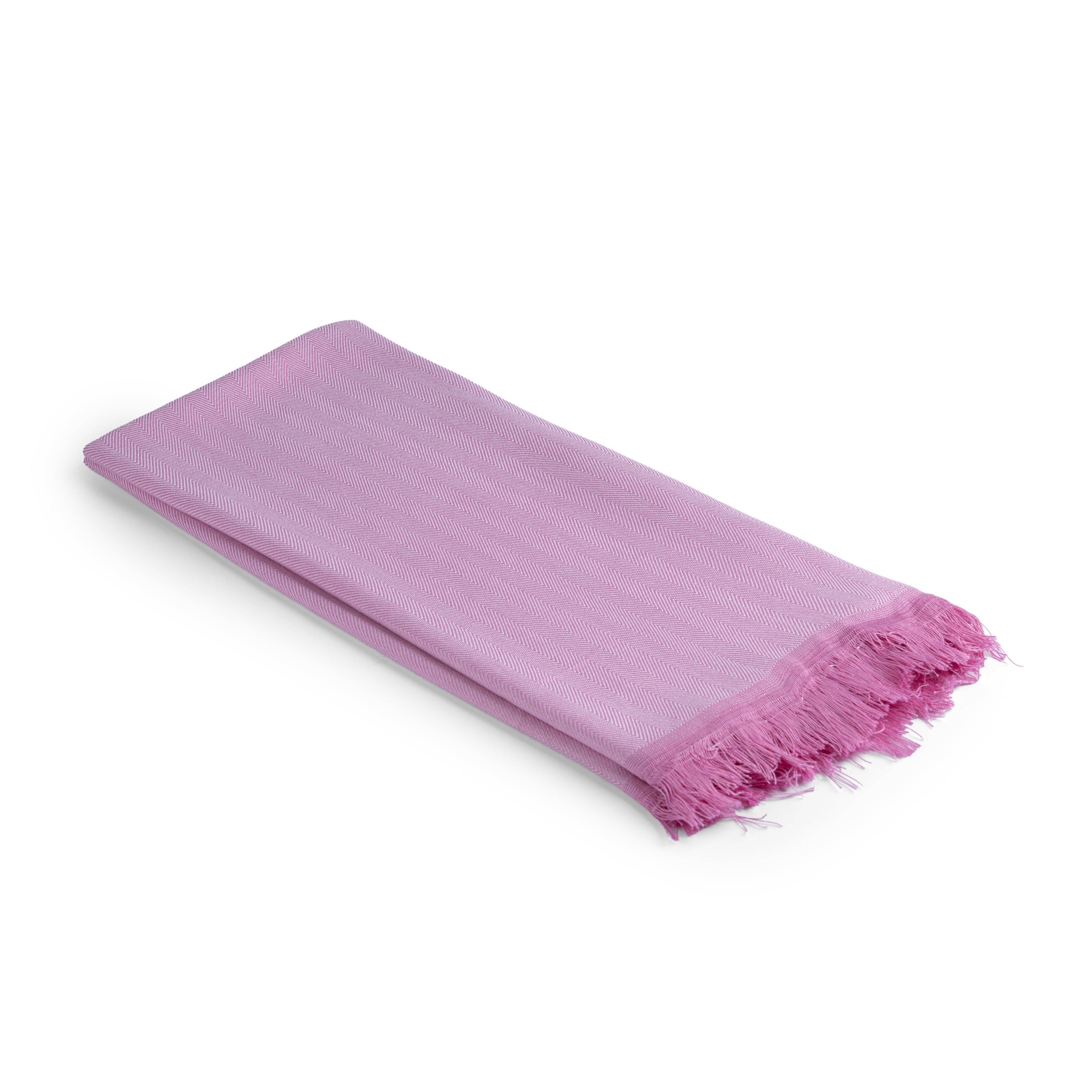 100% Bamboo Solid Bath Towel - Fuchsia Pink