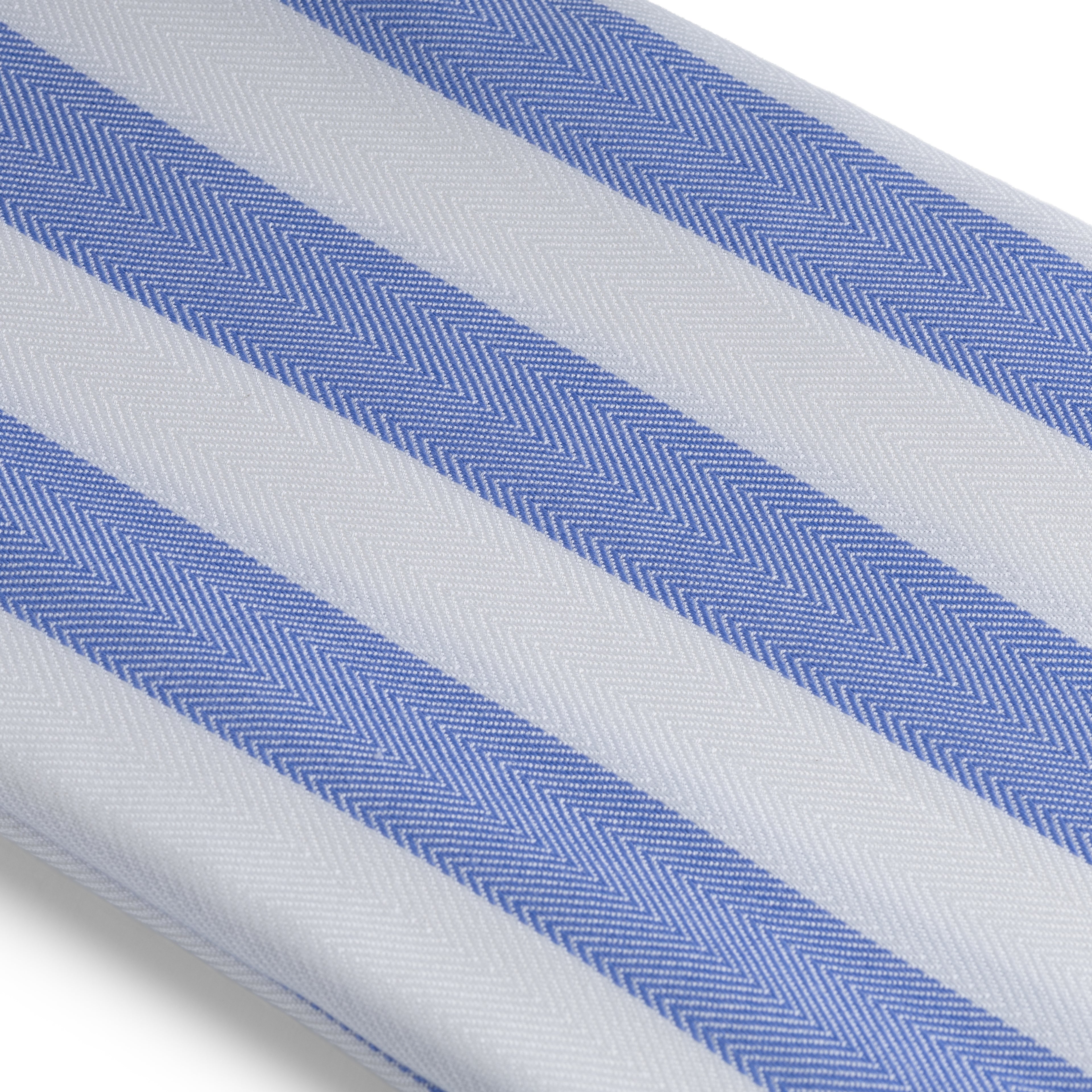 100% Bamboo Stripe Bath Towel - Aqua Marine