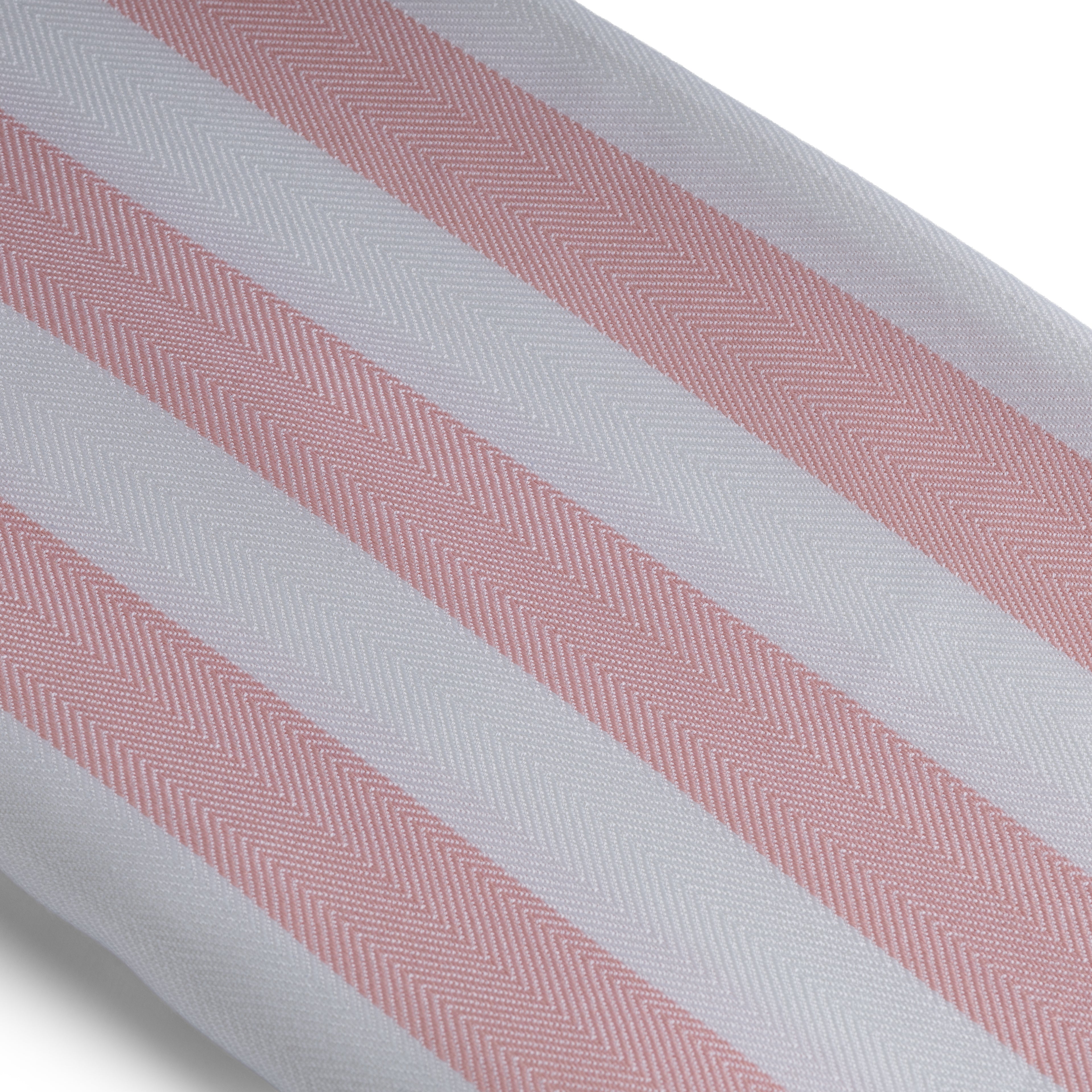 100% Bamboo Stripe Bath Towel - Rose Pearl