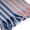100% Bamboo Checks Bath Towel - Multi Stripe - BP