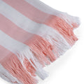 100% Bamboo Stripe Bath Towel - Rose Pearl