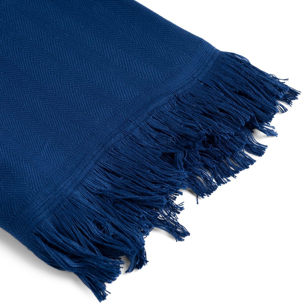 100% Bamboo Solid Bath Towel - Imperial Blue