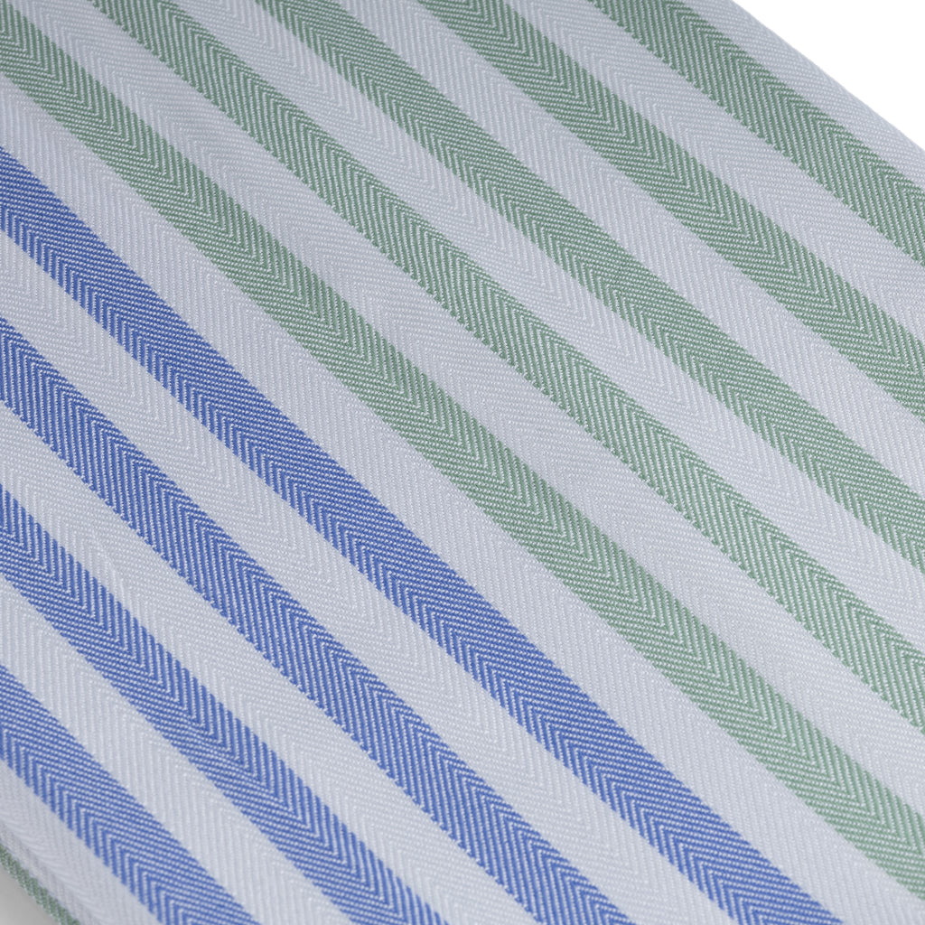 100% Bamboo Checks Bath Towel - Multi Stripe - BG