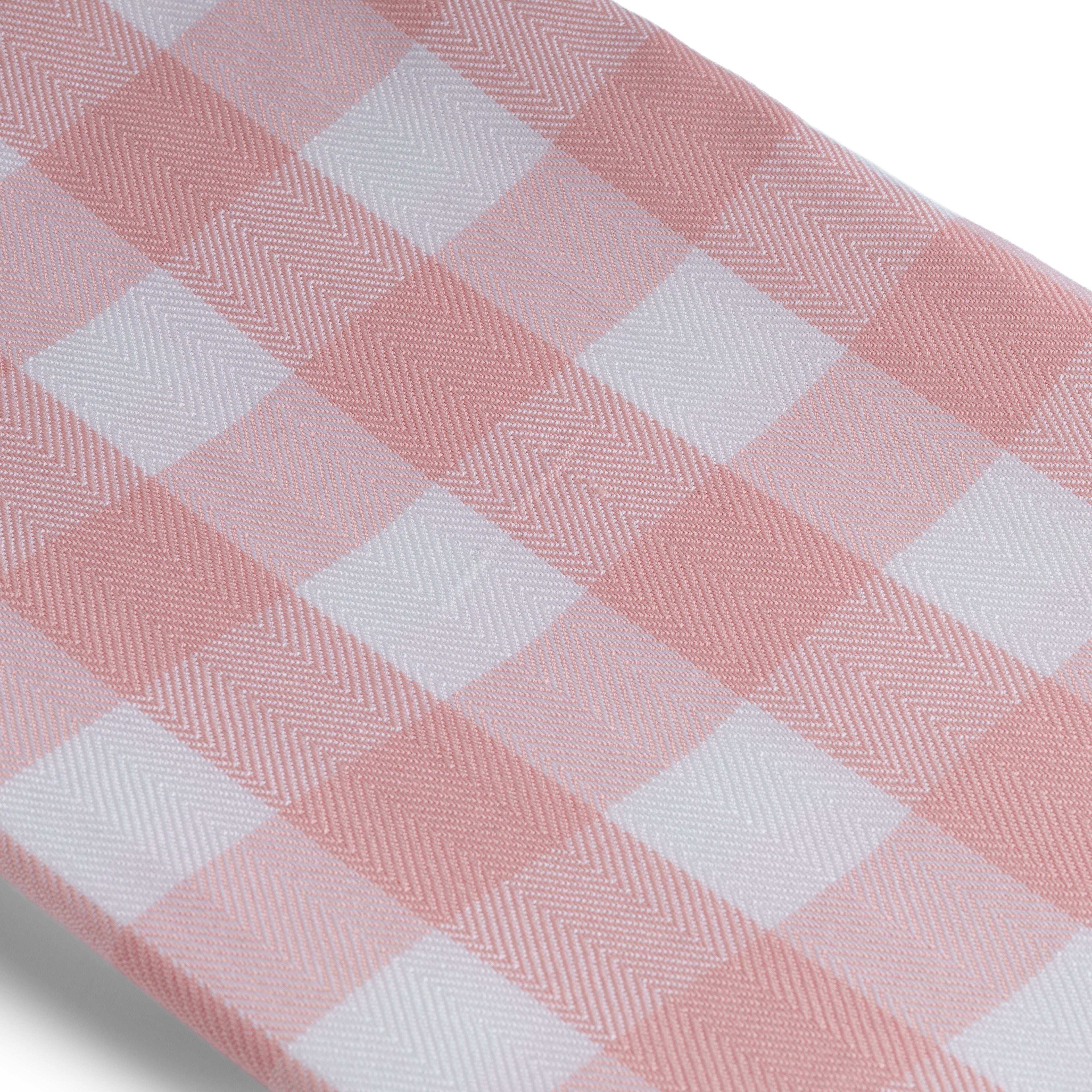 100% Bamboo Checks Bath Towel - Rose Pearl