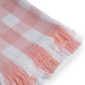 100% Bamboo Checks Bath Towel - Rose Pearl