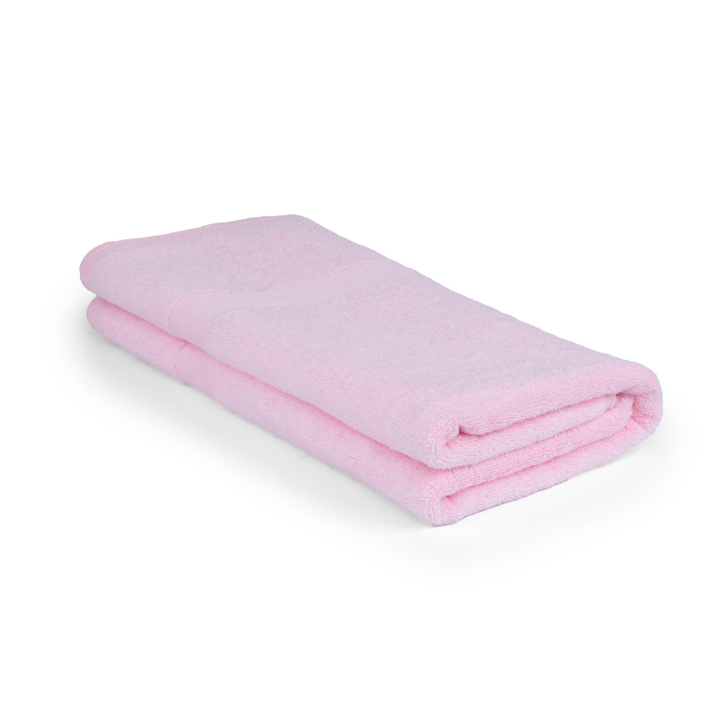 Turkish Bamboo Bath Towel - Baby Pink