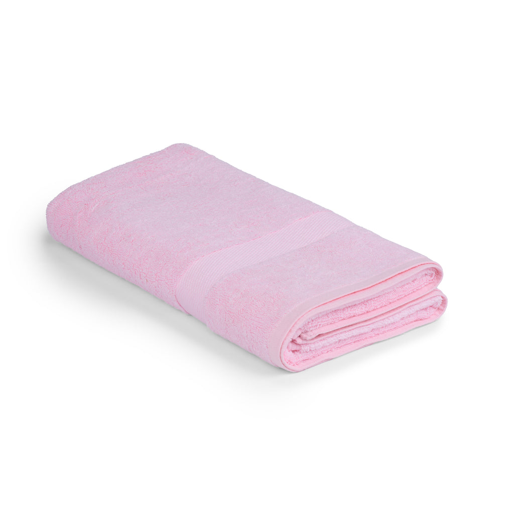 Turkish Bamboo Bath Towel - Baby Pink