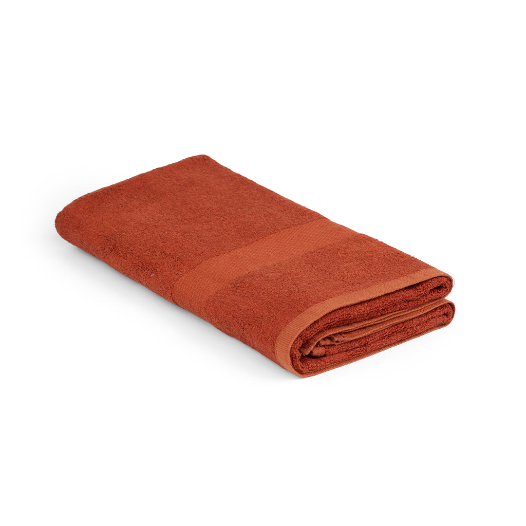 Turkish Bamboo Bath Towel - Brown
